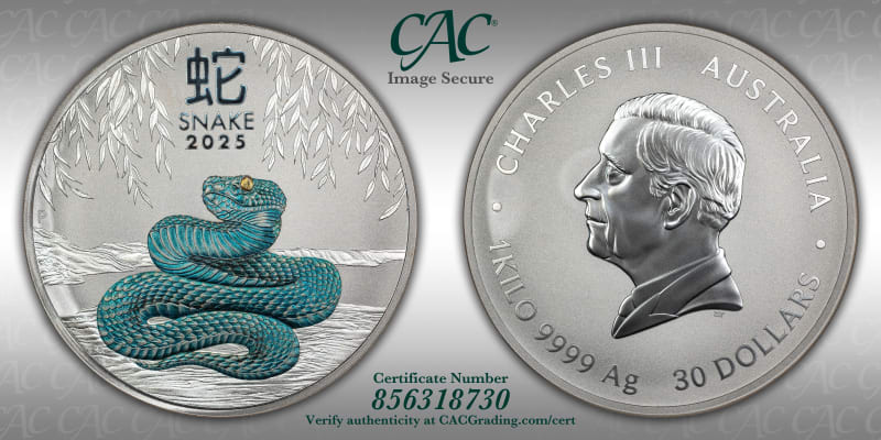 CAC Grading Coin Image Secure