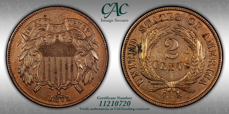 CAC Grading Coin Image Secure