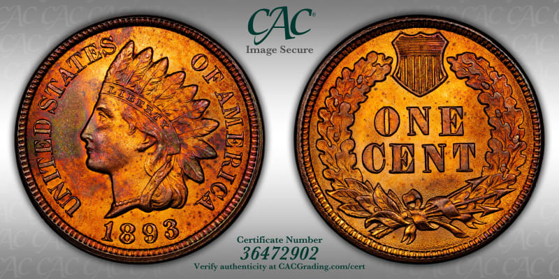 CAC Grading Coin Image Secure