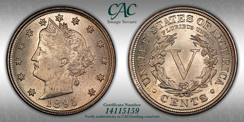 CAC Grading Coin Image Secure