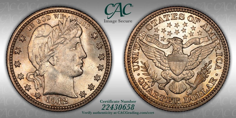 CAC Grading Coin Image Secure