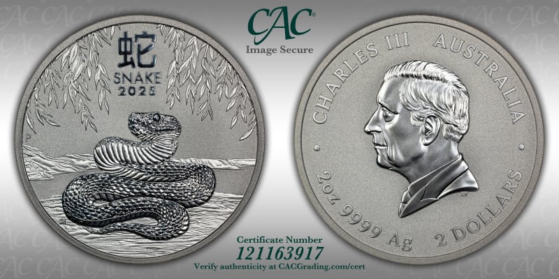 CAC Grading Coin Image Secure