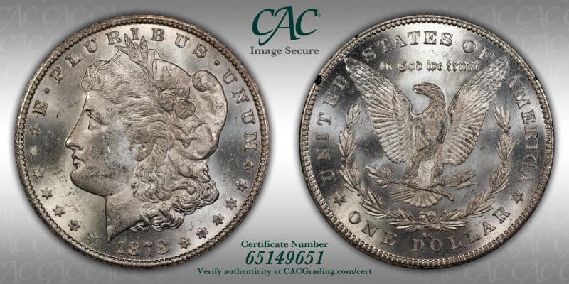 CAC Grading Coin Image Secure