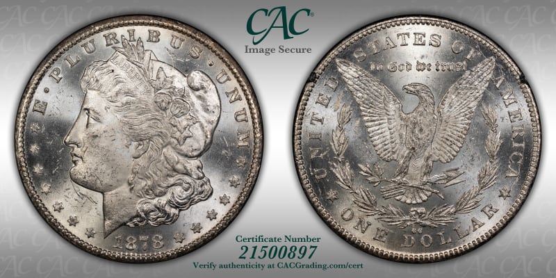 CAC Grading Coin Image Secure