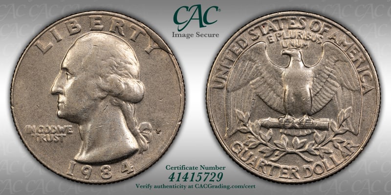 CAC Grading Coin Image Secure