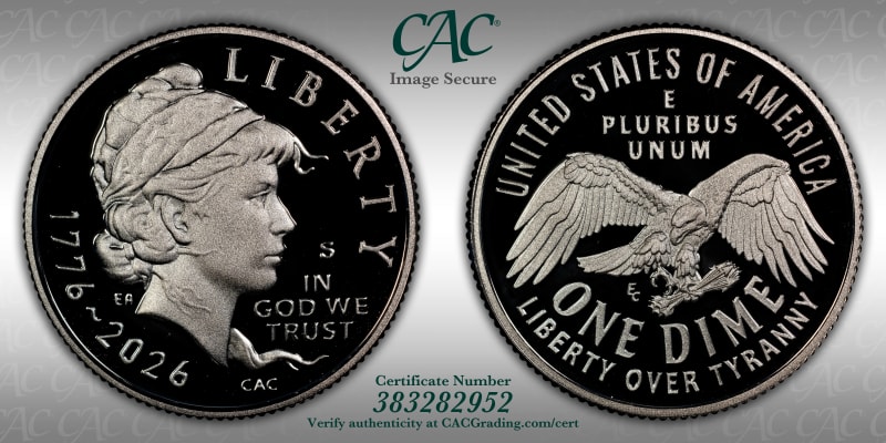 CAC Grading Coin Image Secure