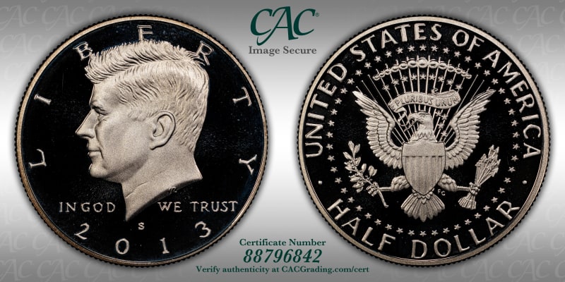 CAC Grading Coin Image Secure