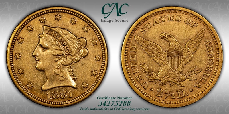 CAC Grading Coin Image Secure