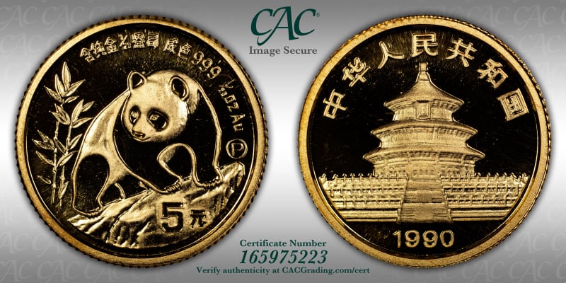 CAC Grading Coin Image Secure