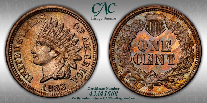CAC Grading Coin Image Secure