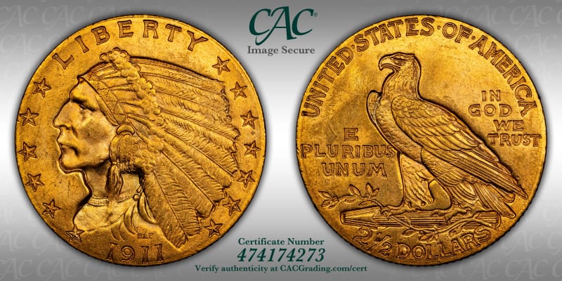 CAC Grading Coin Image Secure