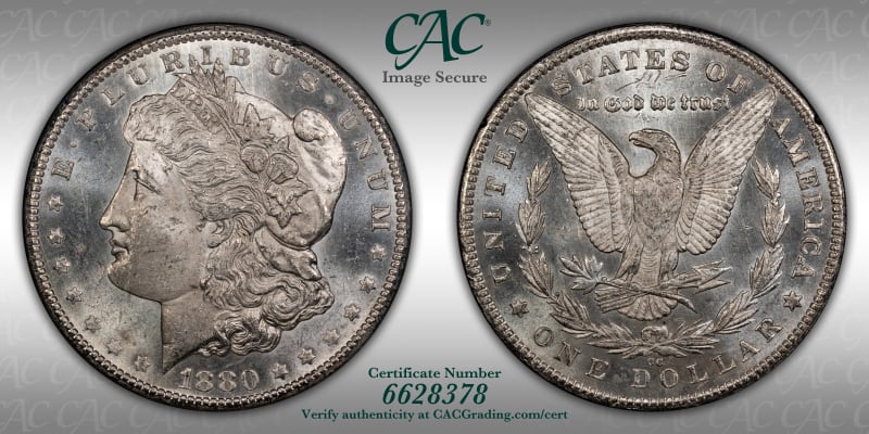 CAC Grading Coin Image Secure