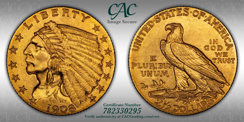 CAC Grading Coin Image Secure