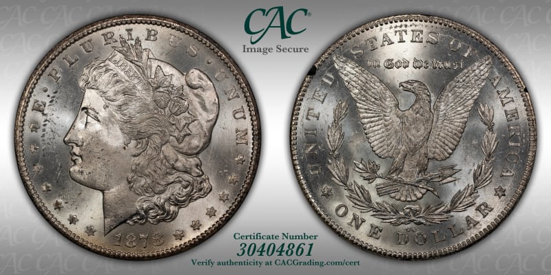 CAC Grading Coin Image Secure