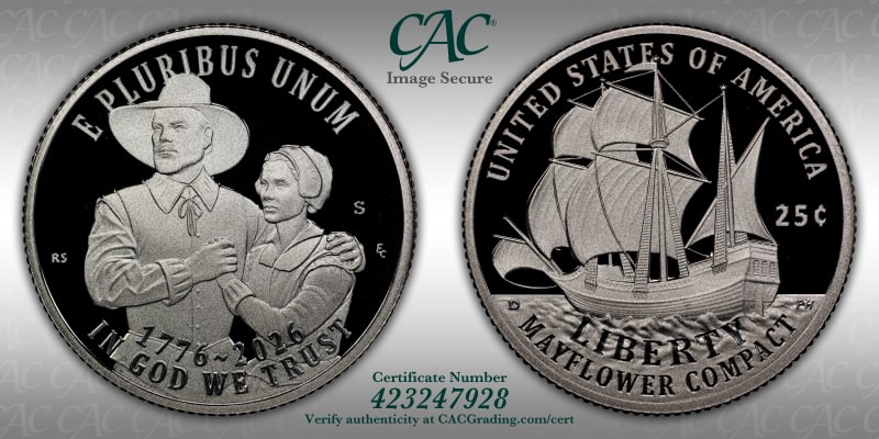 CAC Grading Coin Image Secure