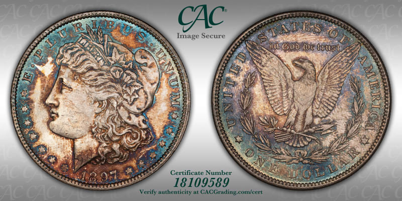 CAC Grading Coin Image Secure