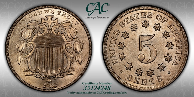 CAC Grading Coin Image Secure