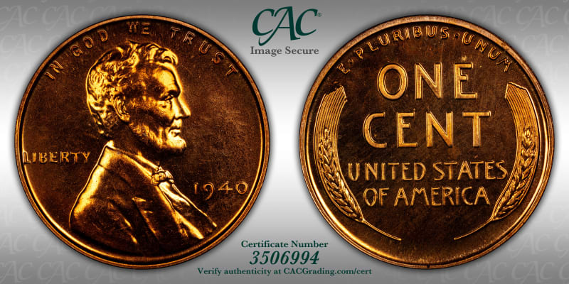 CAC Grading Coin Image Secure