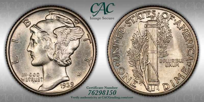 CAC Grading Coin Image Secure