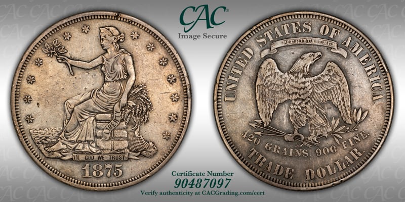 CAC Grading Coin Image Secure