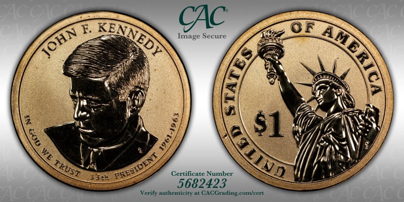 CAC Grading Coin Image Secure