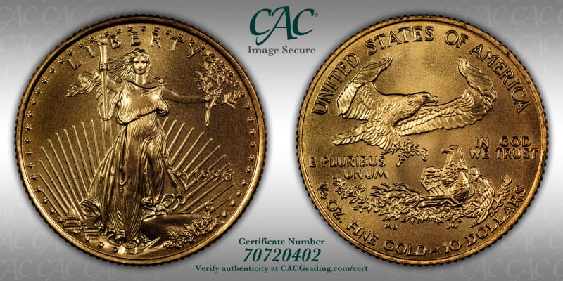 CAC Grading Coin Image Secure