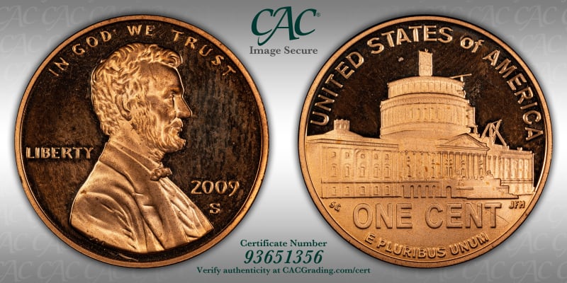 CAC Grading Coin Image Secure