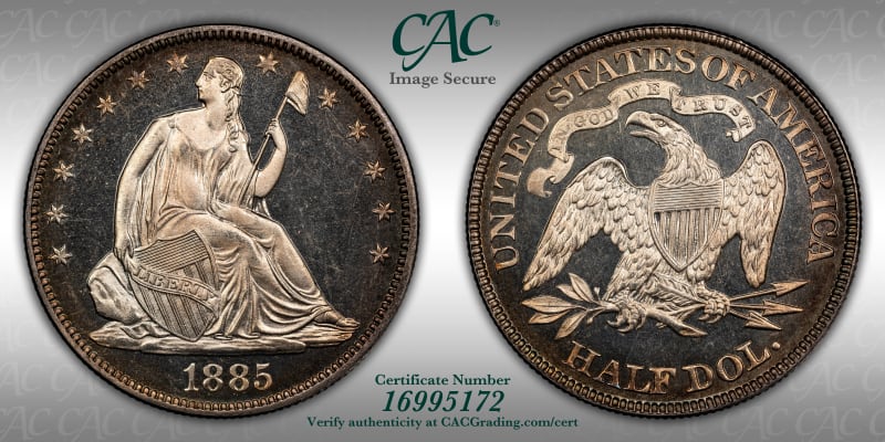 CAC Grading Coin Image Secure