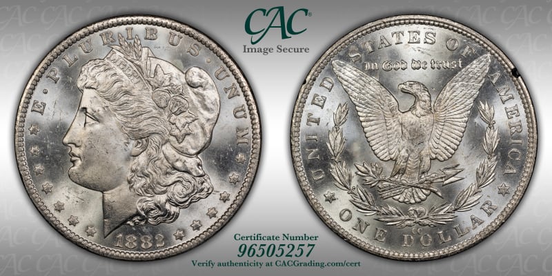 CAC Grading Coin Image Secure