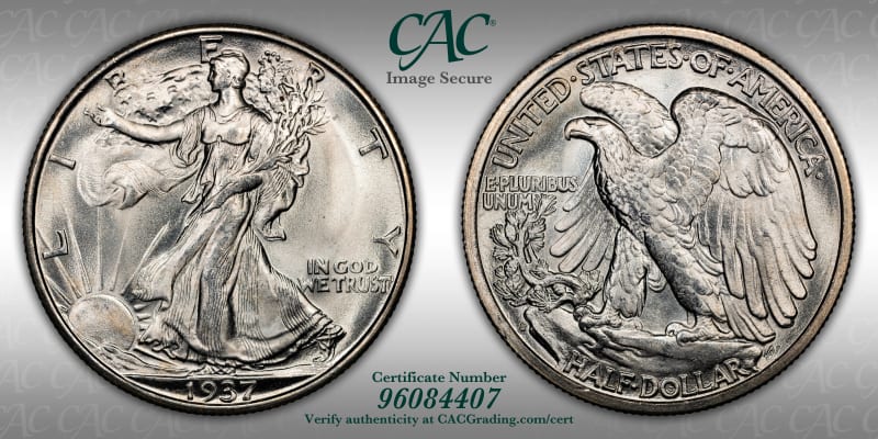 CAC Grading Coin Image Secure