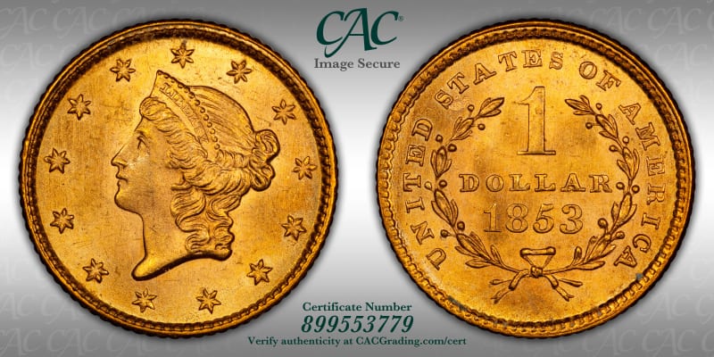 CAC Grading Coin Image Secure