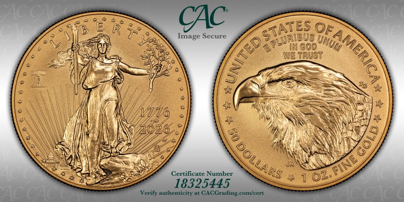 CAC Grading Coin Image Secure