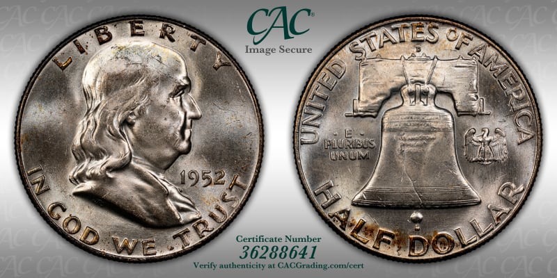 CAC Grading Coin Image Secure