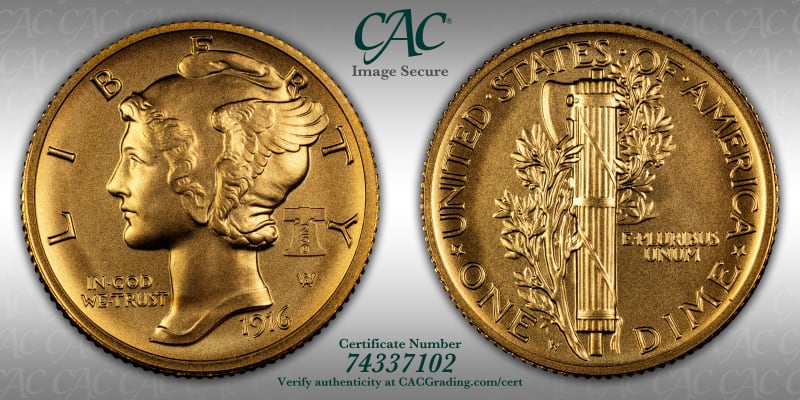 CAC Grading Coin Image Secure