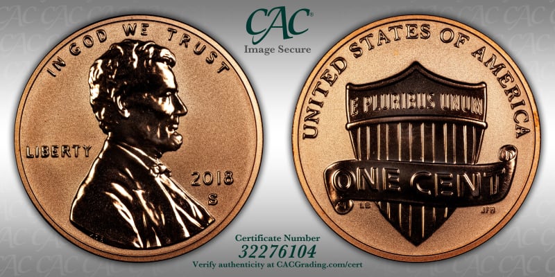 CAC Grading Coin Image Secure