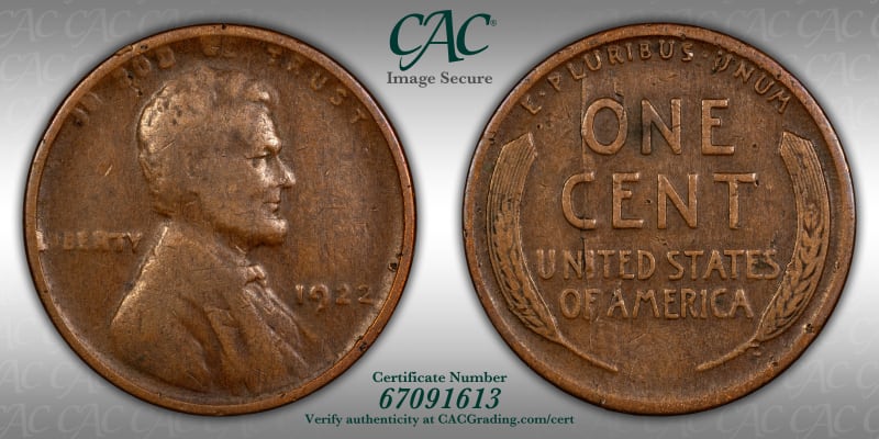 CAC Grading Coin Image Secure