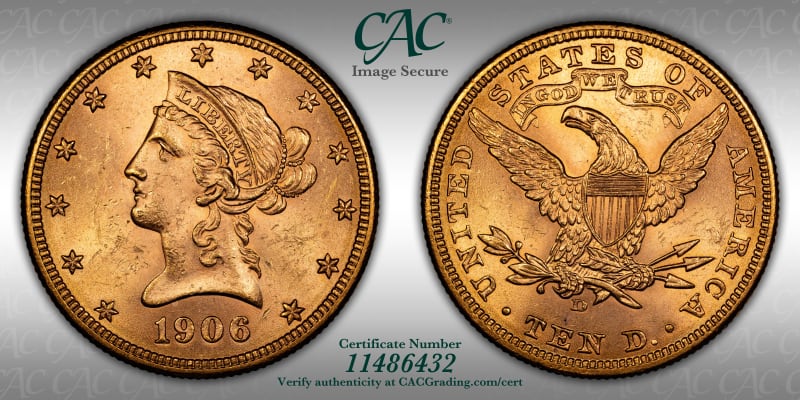 CAC Grading Coin Image Secure