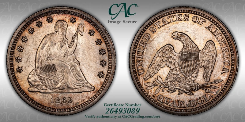 CAC Grading Coin Image Secure
