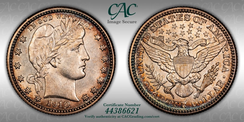 CAC Grading Coin Image Secure