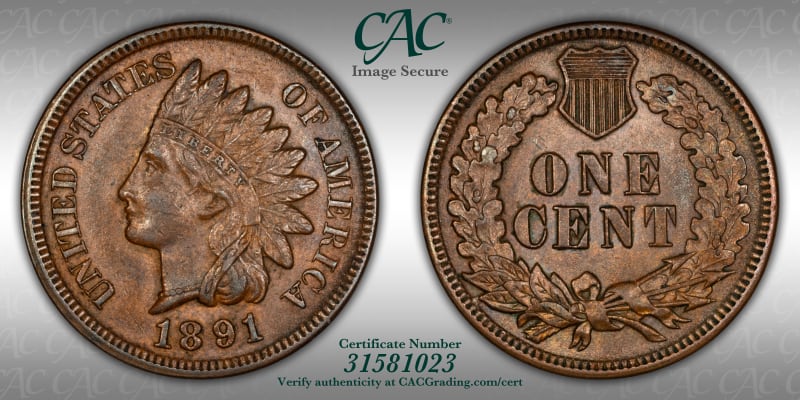 CAC Grading Coin Image Secure