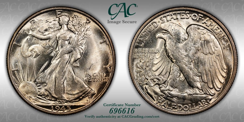 CAC Grading Coin Image Secure