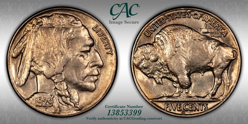 CAC Grading Coin Image Secure