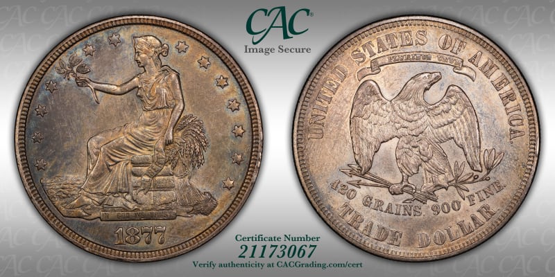 CAC Grading Coin Image Secure