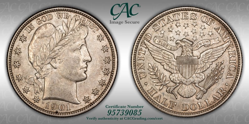 CAC Grading Coin Image Secure