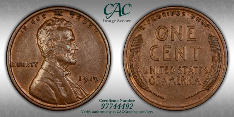 CAC Grading Coin Image Secure