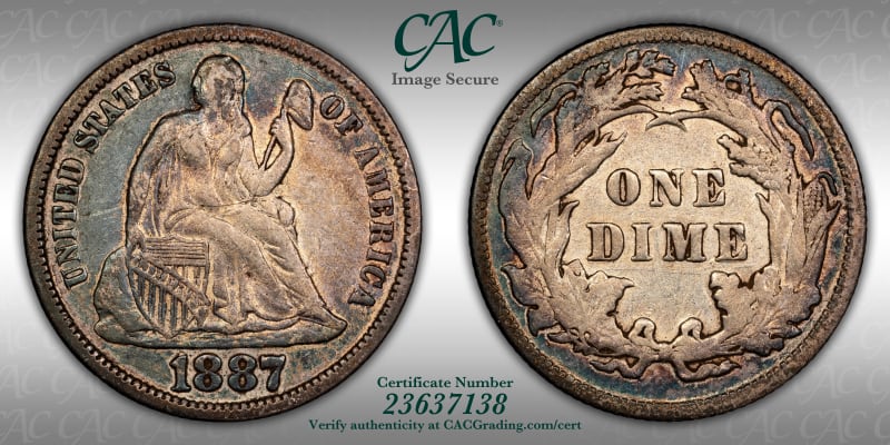 CAC Grading Coin Image Secure