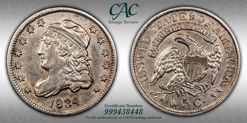 CAC Grading Coin Image Secure