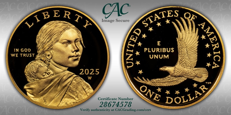 CAC Grading Coin Image Secure