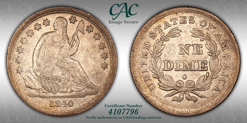 CAC Grading Coin Image Secure
