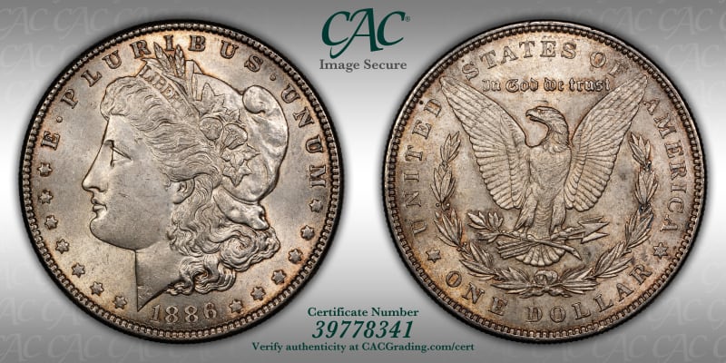 CAC Grading Coin Image Secure